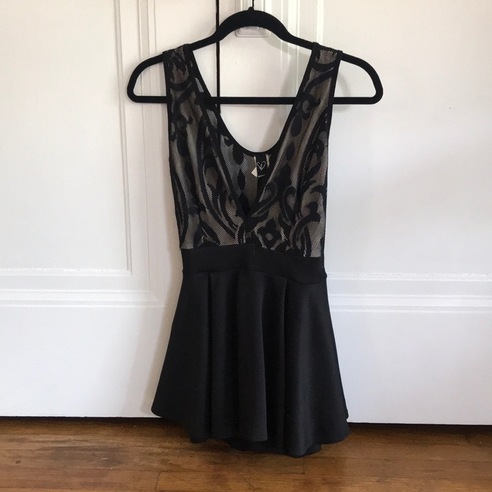 Dressy lace romper